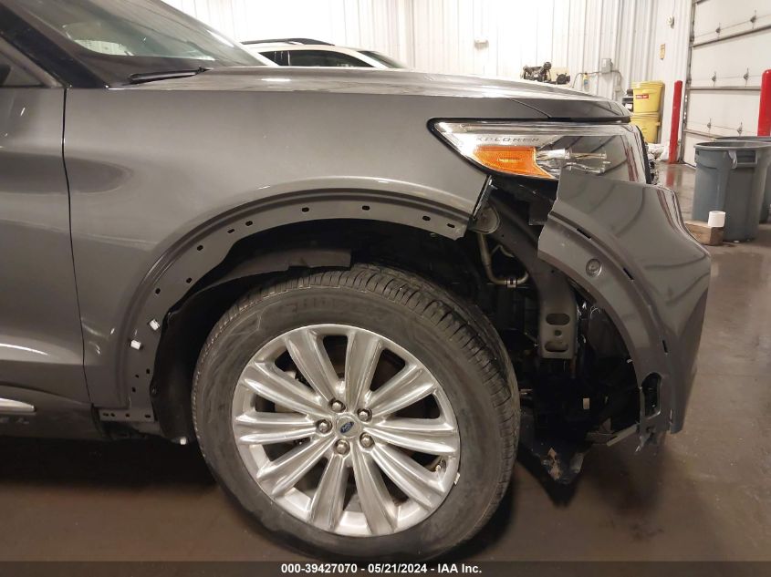 2021 Ford Explorer Limited VIN: 1FMSK8FH5MGA80208 Lot: 39427070