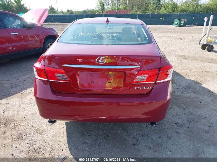 2011 Lexus Es 350 VIN: JTHBK1EG3B2434093 Lot: 39427074