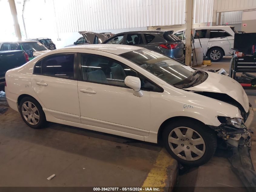 2010 Honda Civic Lx VIN: 2HGFA1F50AH544156 Lot: 39427077