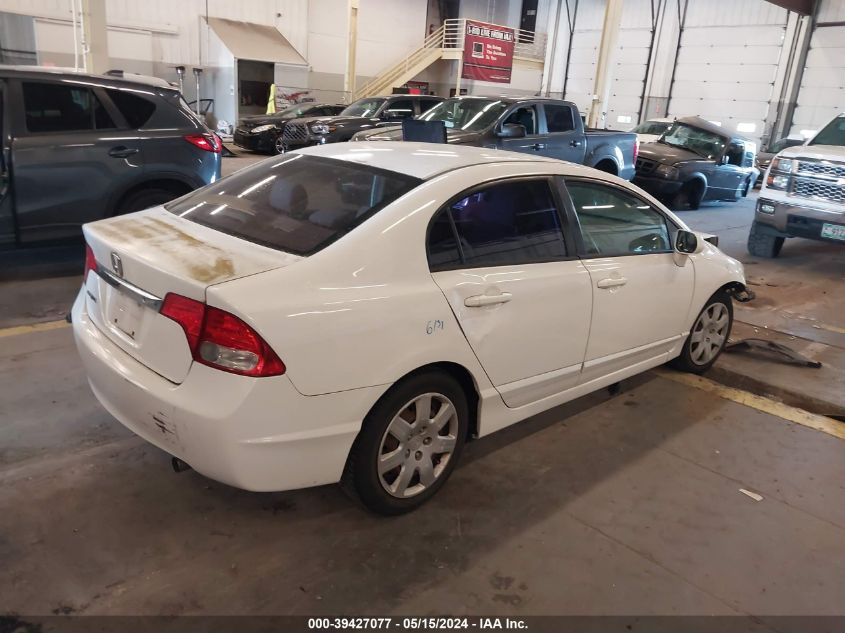 2010 Honda Civic Lx VIN: 2HGFA1F50AH544156 Lot: 39427077