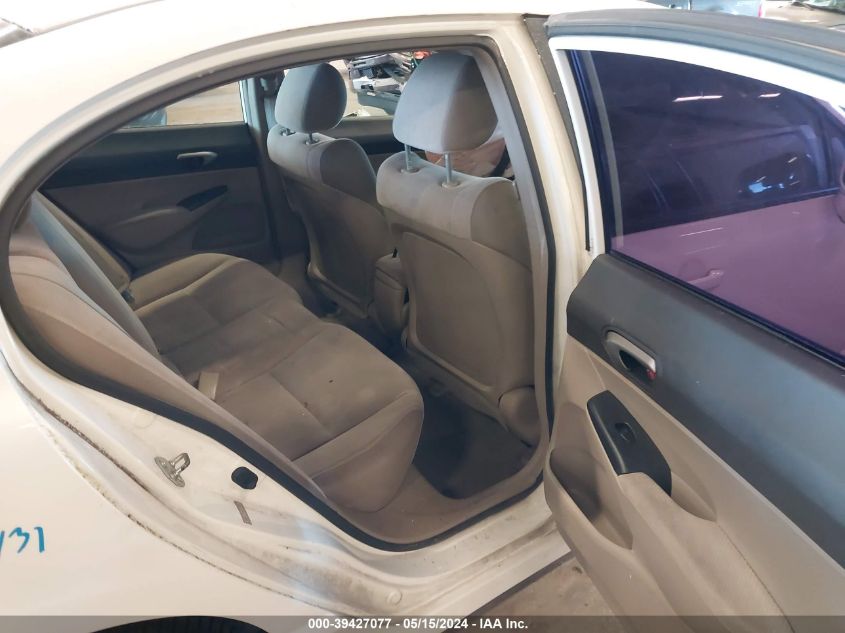 2010 Honda Civic Lx VIN: 2HGFA1F50AH544156 Lot: 39427077