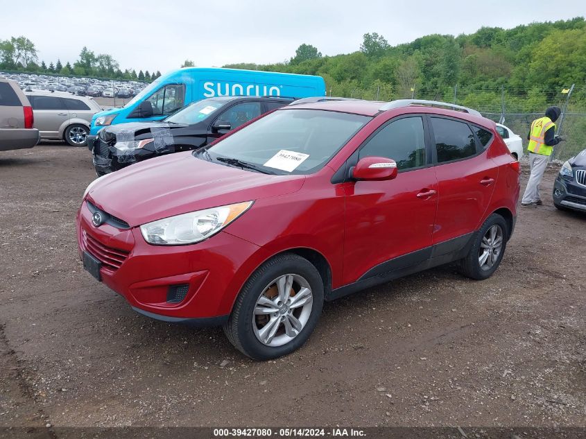 2012 Hyundai Tucson Gls VIN: KM8JUCAC0CU374605 Lot: 39427080