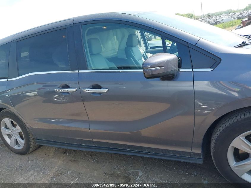 2019 Honda Odyssey Ex-L VIN: 5FNRL6H75KB063148 Lot: 39427095