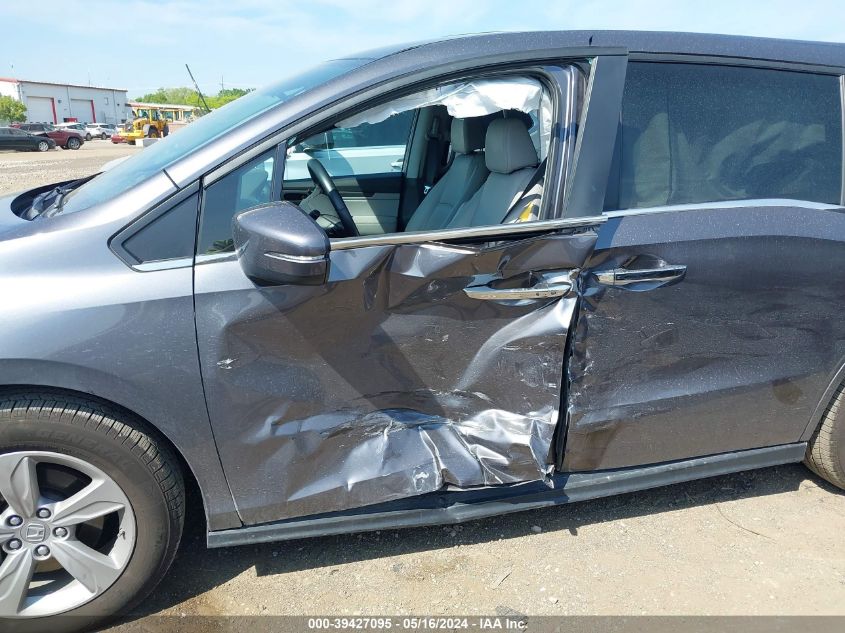 2019 Honda Odyssey Ex-L VIN: 5FNRL6H75KB063148 Lot: 39427095