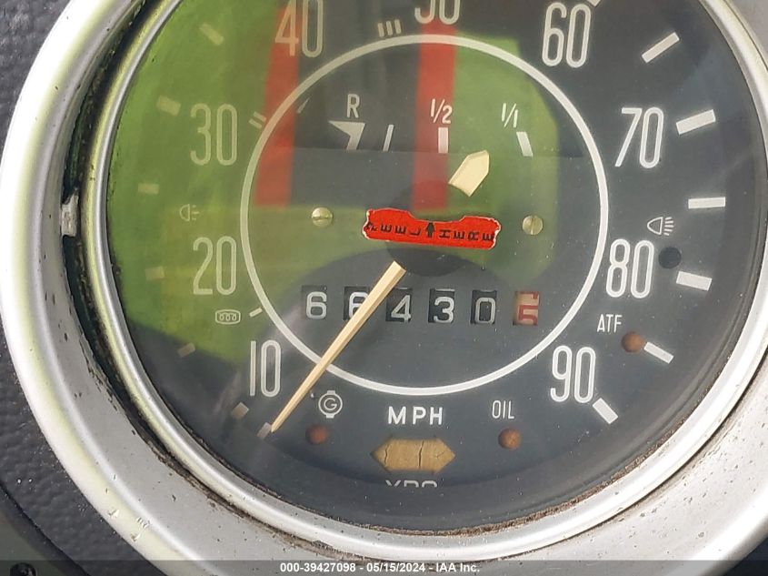 1971 Volkswagen Beetle VIN: 1112362795 Lot: 39427098