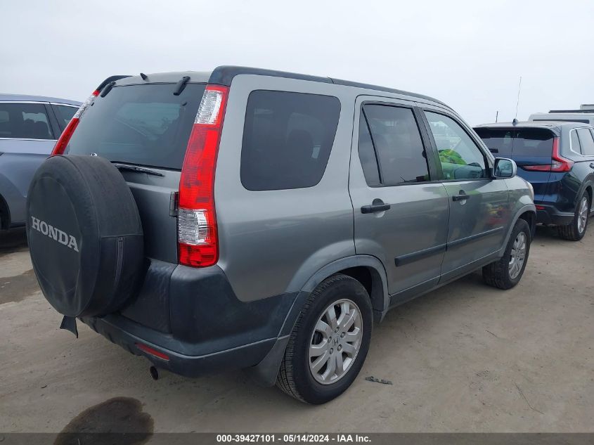 2006 Honda Cr-V Ex VIN: JHLRD68806C016864 Lot: 39427101