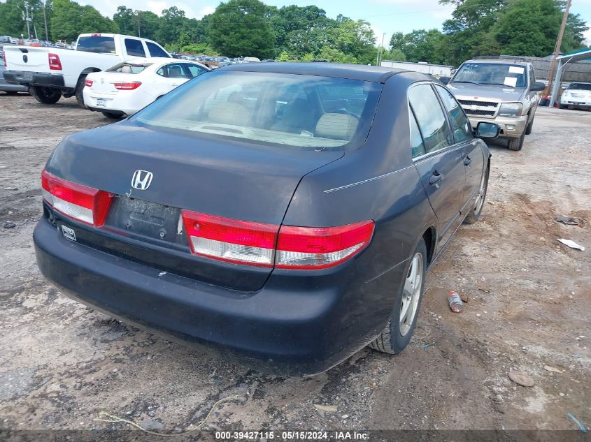 2003 Honda Accord 2.4 Ex VIN: 1HGCM56603A059799 Lot: 39427115