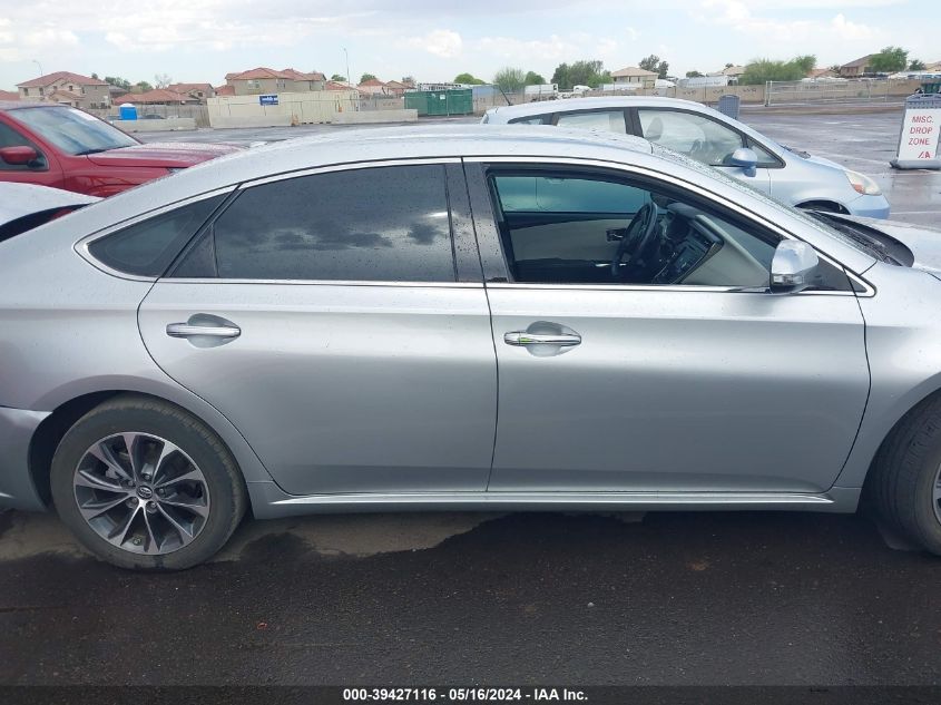 2016 Toyota Avalon Xle VIN: 4T1BK1EB1GU218451 Lot: 39427116