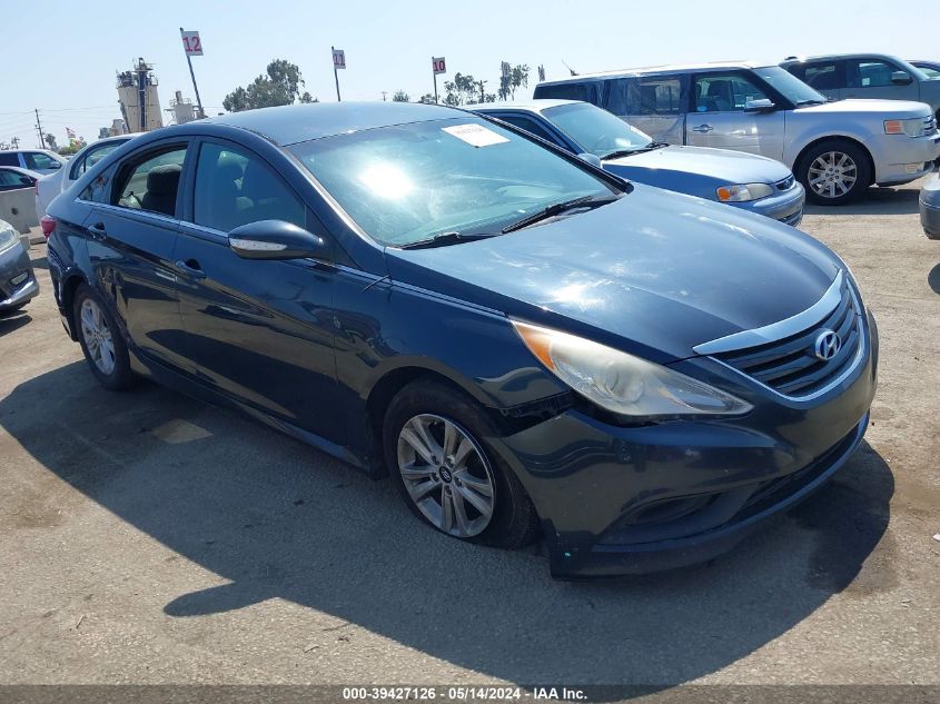 2014 Hyundai Sonata Gls VIN: 5NPEB4AC9EH829207 Lot: 39427126