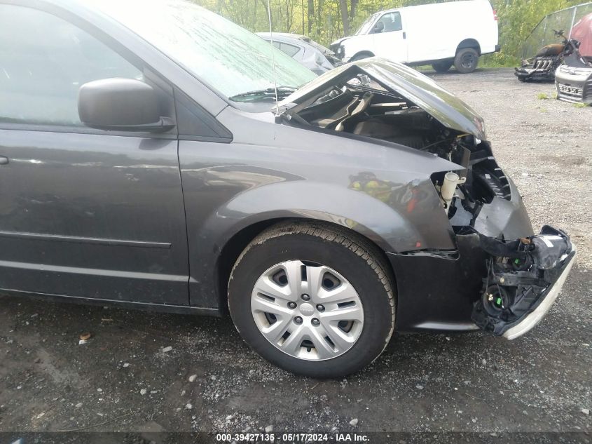 2016 Dodge Grand Caravan Se VIN: 2C4RDGBG2GR342337 Lot: 39427135