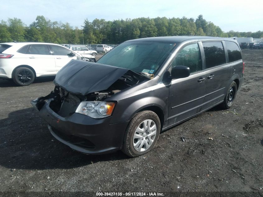 2016 Dodge Grand Caravan Se VIN: 2C4RDGBG2GR342337 Lot: 39427135