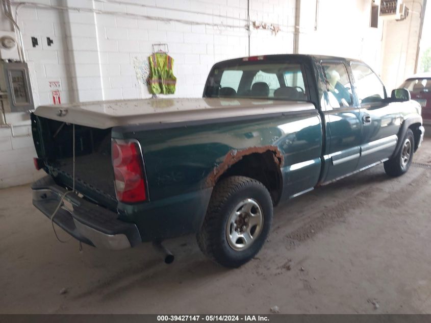 2004 Chevrolet Silverado 1500 Ls VIN: 2GCEC19VX41395770 Lot: 39427147