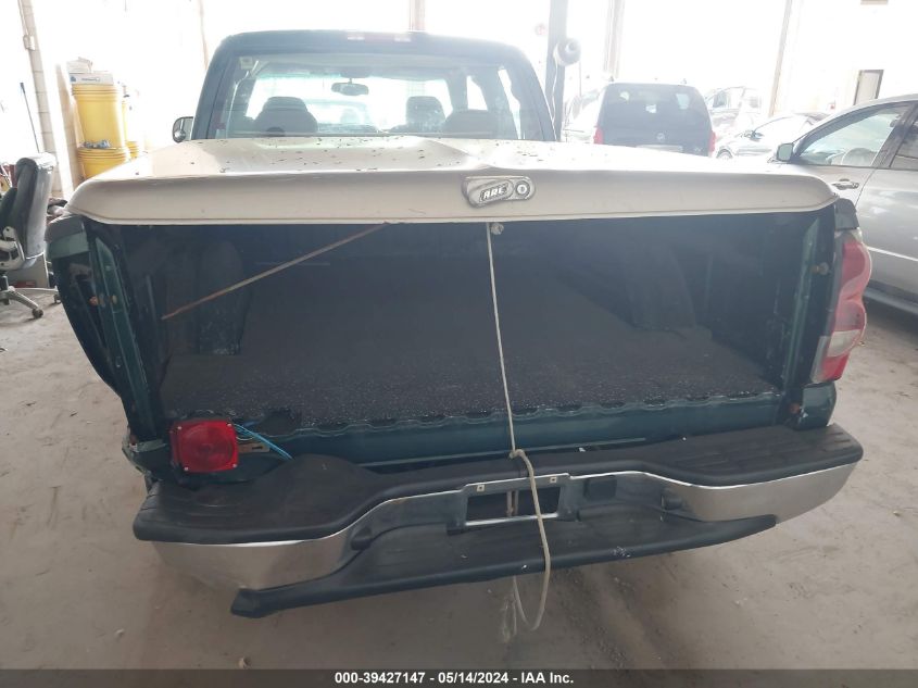 2004 Chevrolet Silverado 1500 Ls VIN: 2GCEC19VX41395770 Lot: 39427147