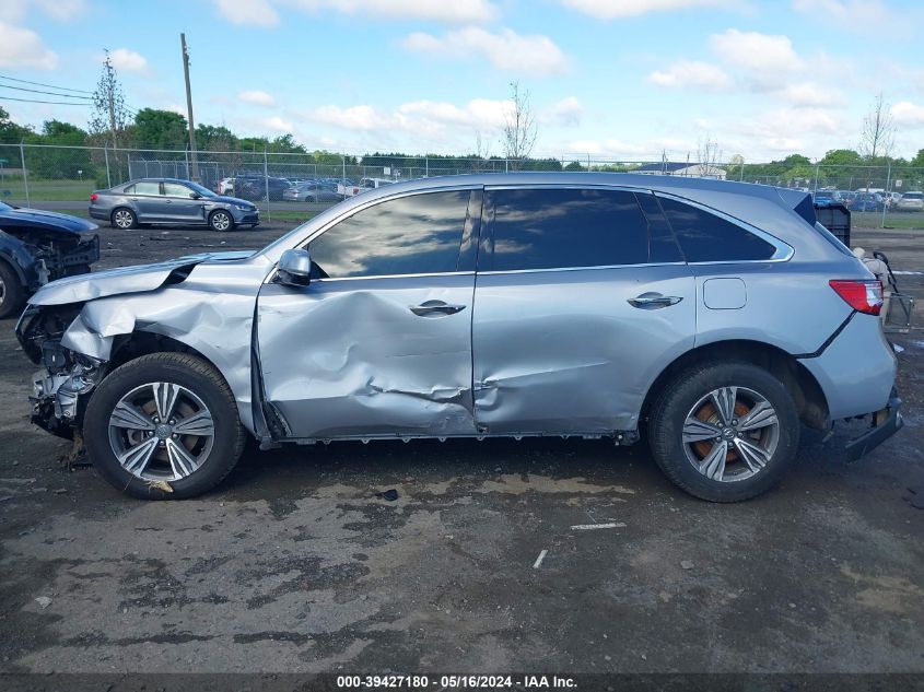 2020 Acura Mdx Standard VIN: 5J8YD4H34LL017577 Lot: 39427180