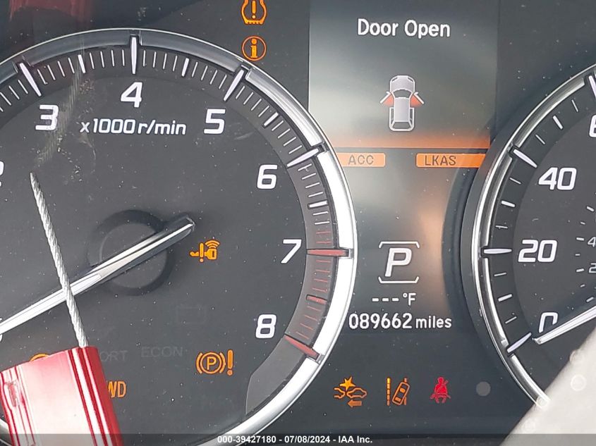 2020 Acura Mdx Standard VIN: 5J8YD4H34LL017577 Lot: 39427180