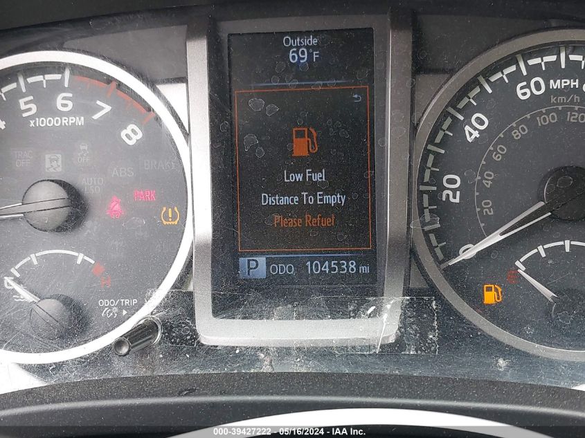 2016 Toyota Tacoma Sr5 V6 VIN: 3TMAZ5CN2GM003777 Lot: 39427222