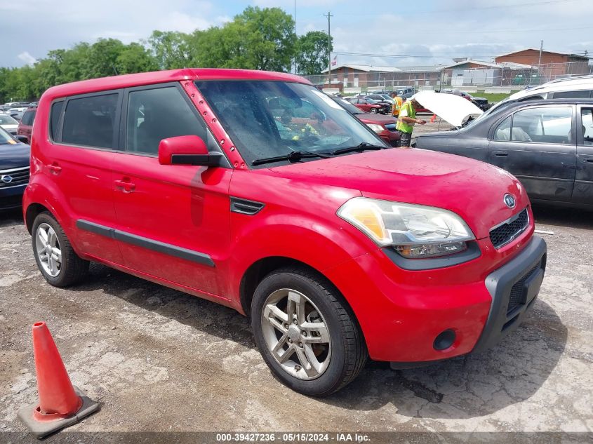 2011 Kia Soul + VIN: KNDJT2A22B7314766 Lot: 39427236