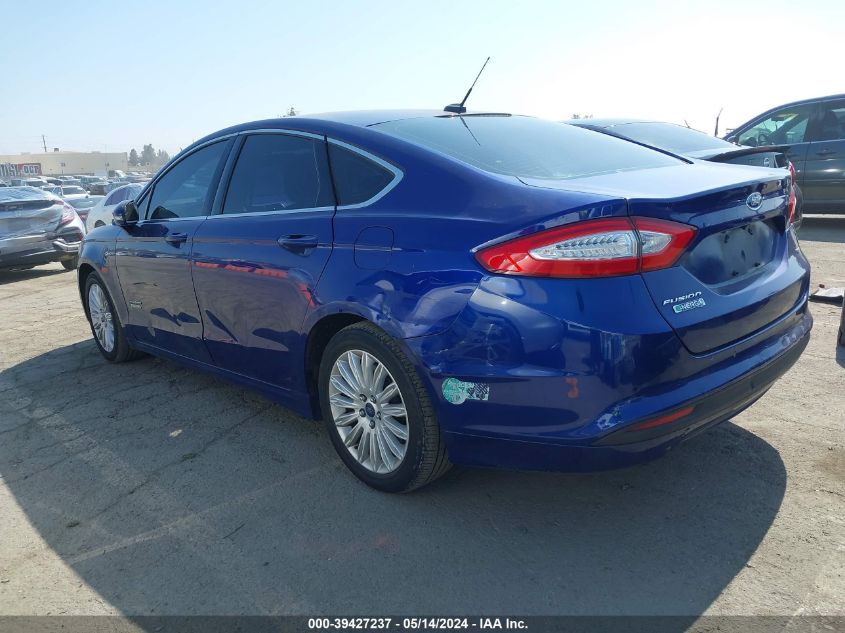 2016 Ford Fusion Energi Se Luxury VIN: 3FA6P0PU1GR229298 Lot: 39427237