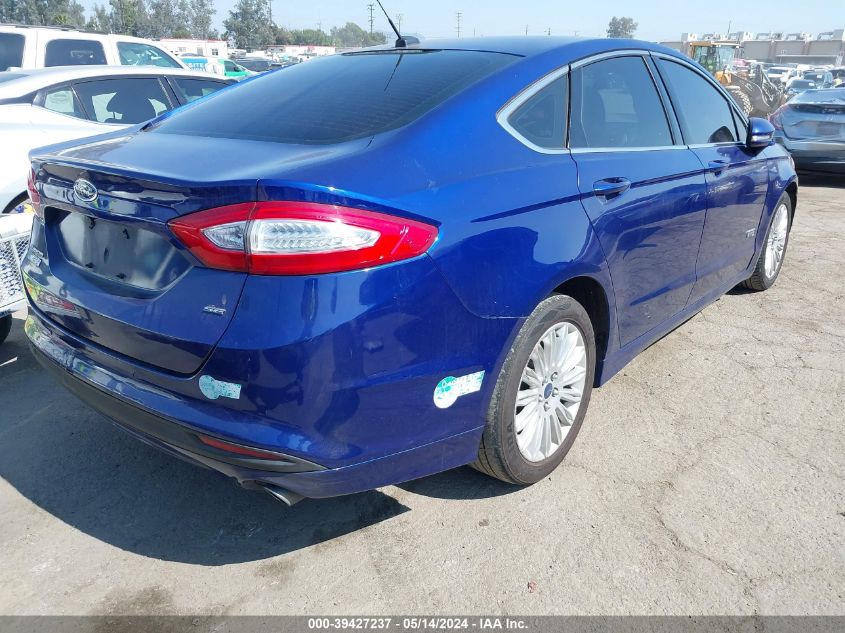 2016 Ford Fusion Energi Se Luxury VIN: 3FA6P0PU1GR229298 Lot: 39427237