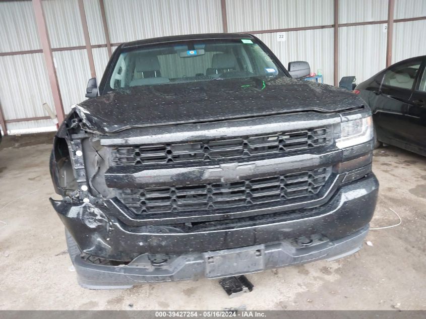 2018 Chevrolet Silverado 1500 Custom VIN: 1GCRCPEC4JZ297085 Lot: 39427254