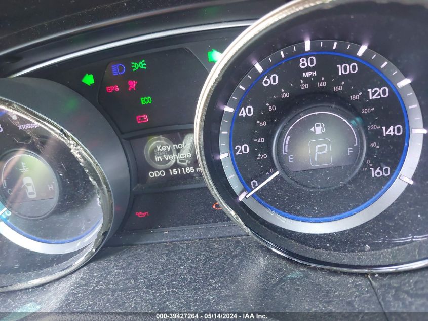 2013 Hyundai Sonata Limited 2.0T VIN: 5NPEC4AB5DH608321 Lot: 39427264