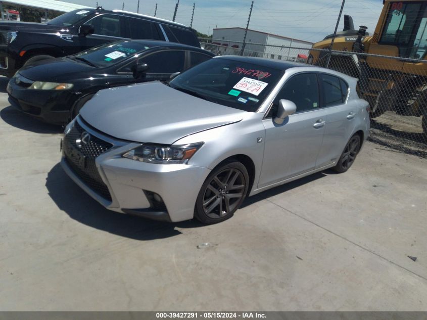 2015 Lexus Ct 200H VIN: JTHKD5BH8F2229583 Lot: 39427291