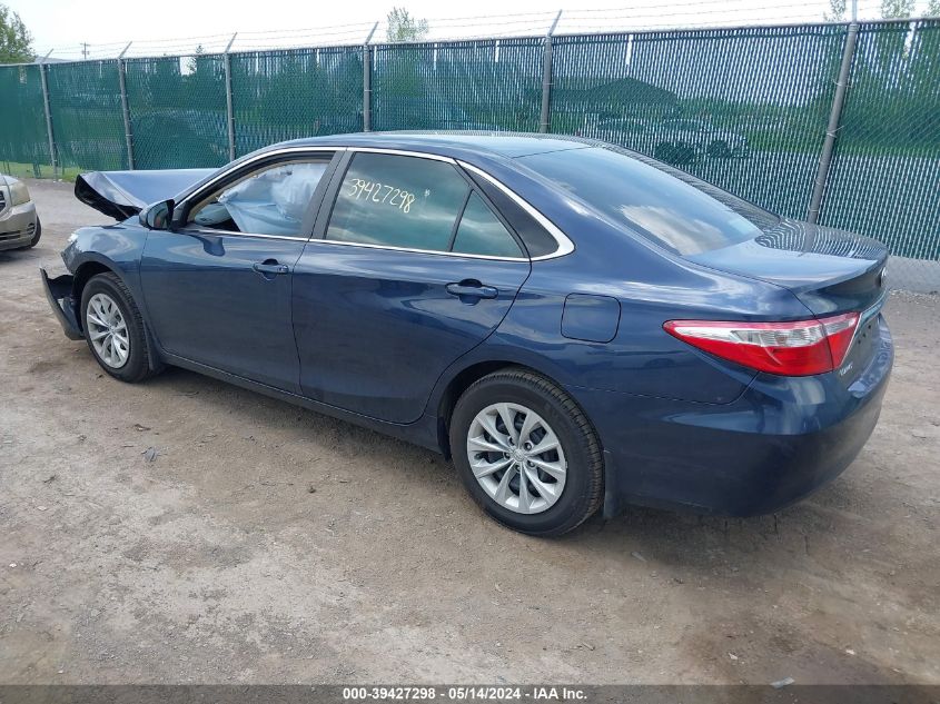 2017 Toyota Camry Le VIN: 4T1BF1FK1HU616358 Lot: 39427298