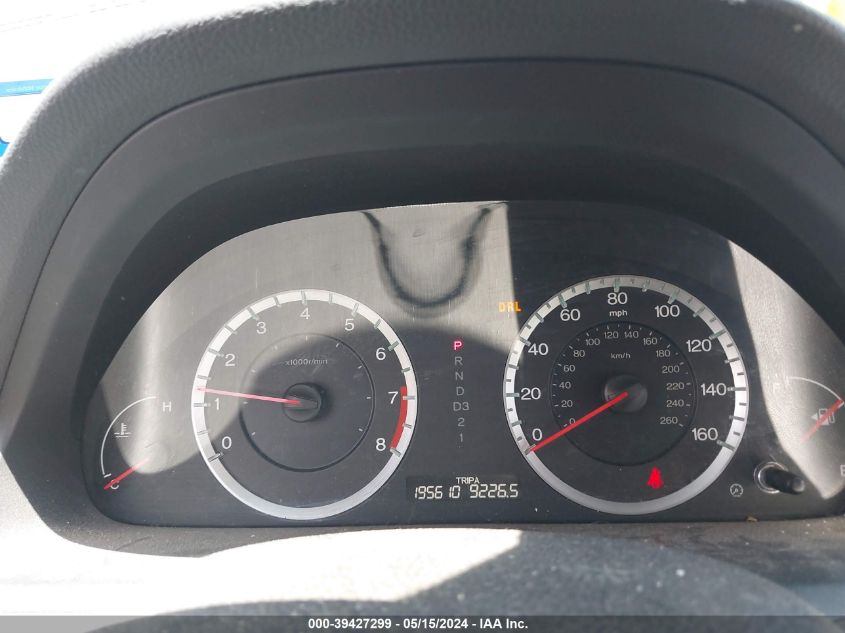 2009 Honda Accord 2.4 Lx-P VIN: JHMCP26439C011986 Lot: 39427299