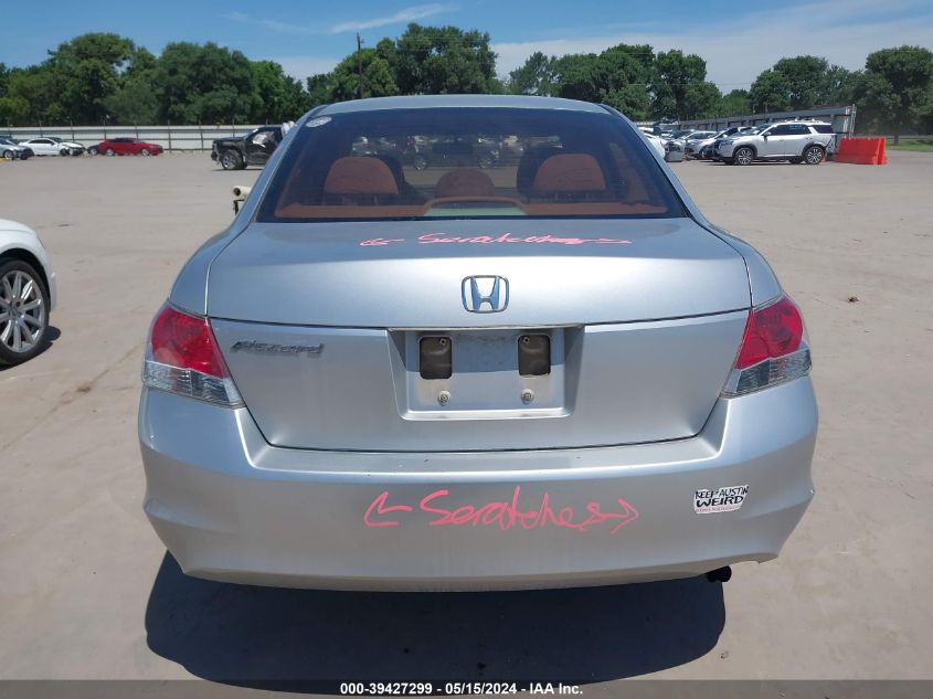 2009 Honda Accord 2.4 Lx-P VIN: JHMCP26439C011986 Lot: 39427299