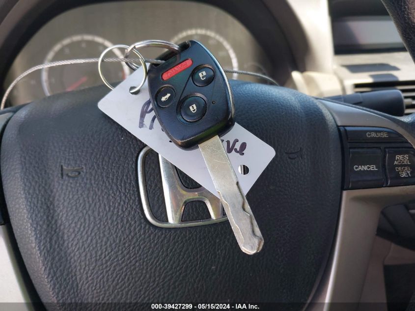 2009 Honda Accord 2.4 Lx-P VIN: JHMCP26439C011986 Lot: 39427299