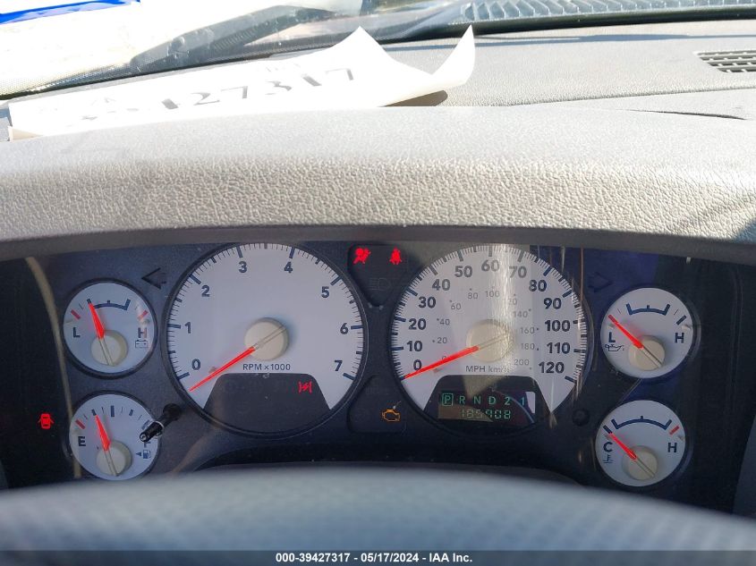 2006 Dodge Ram 1500 Slt/Trx4 Off Road/Sport VIN: 1D7HU18296S607522 Lot: 39427317