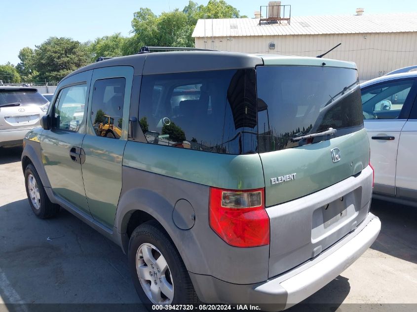 2003 Honda Element Ex VIN: 5J6YH18503L011109 Lot: 39427320