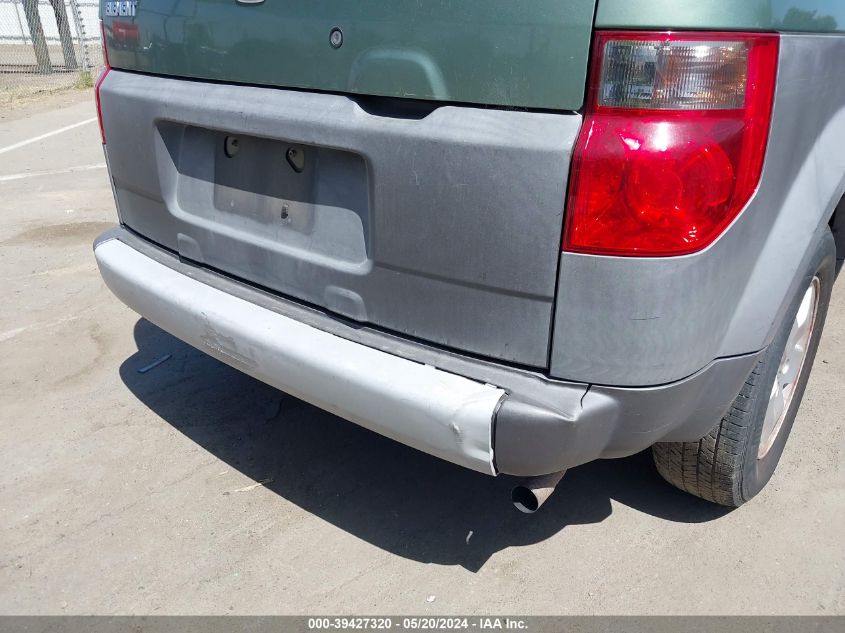 2003 Honda Element Ex VIN: 5J6YH18503L011109 Lot: 39427320