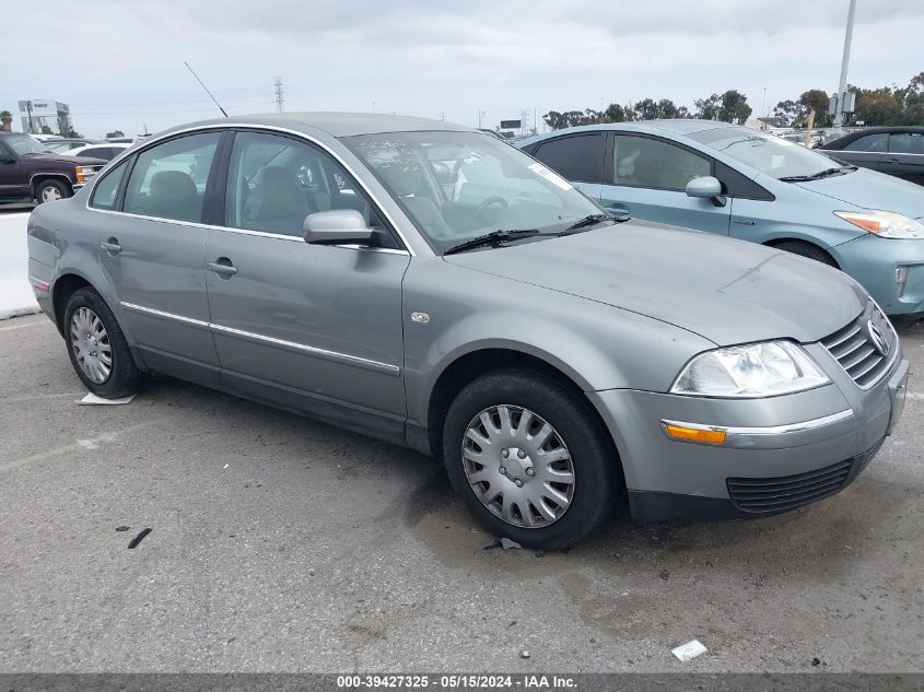 2003 Volkswagen Passat Gl VIN: WVWMD63B03P118017 Lot: 39427325