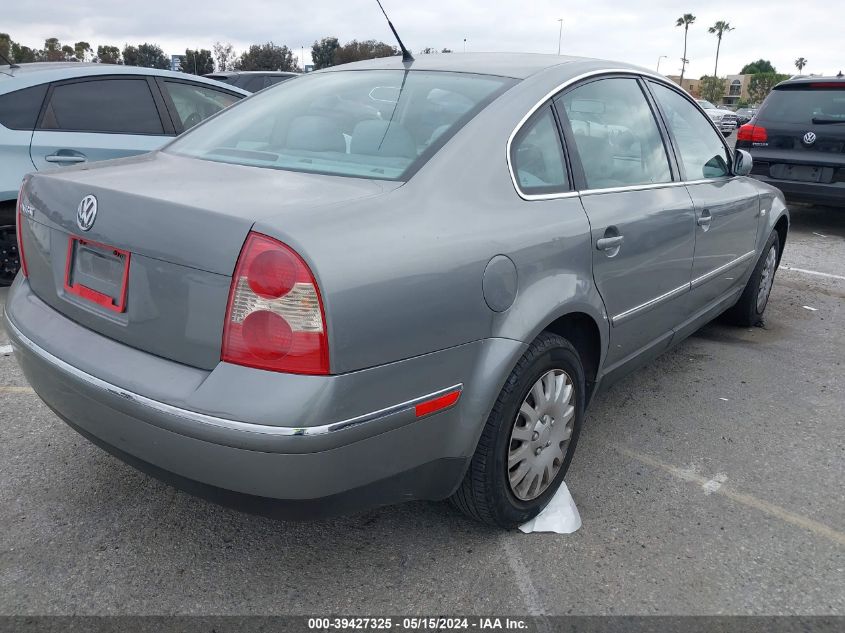 2003 Volkswagen Passat Gl VIN: WVWMD63B03P118017 Lot: 39427325