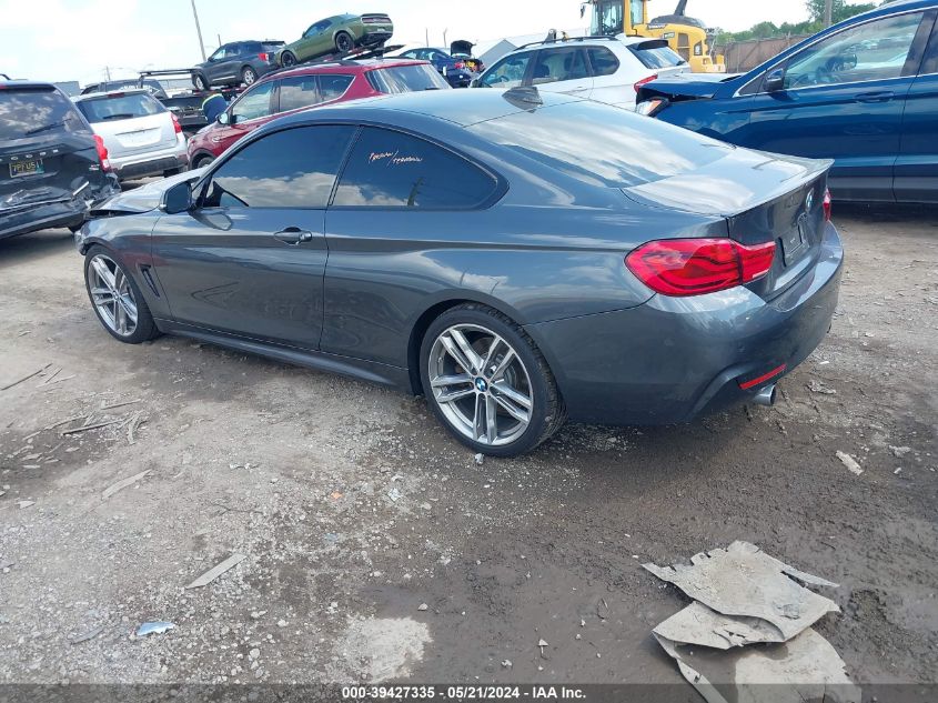 2018 BMW 440I xDrive VIN: WBA4W9C59JAC99141 Lot: 39427335