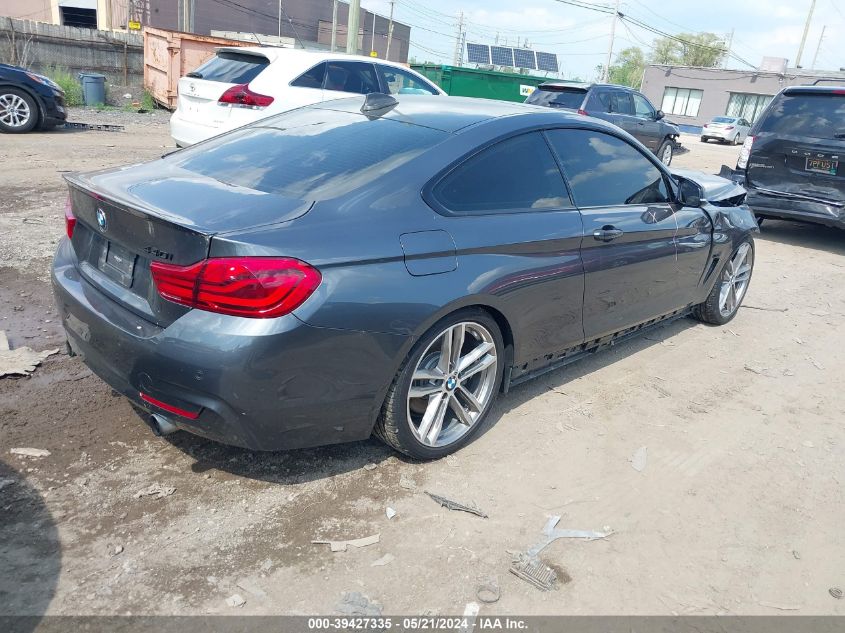 2018 BMW 440I xDrive VIN: WBA4W9C59JAC99141 Lot: 39427335