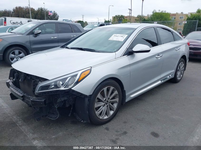 2017 HYUNDAI SONATA SPORT - 5NPE34AF7HH564623