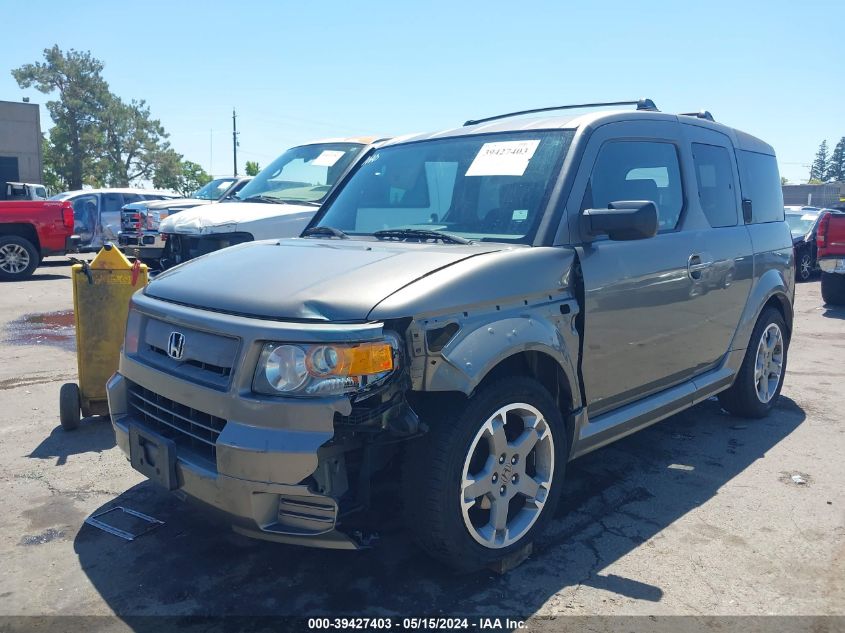 2008 Honda Element Sc VIN: 5J6YH17968L002197 Lot: 39427403