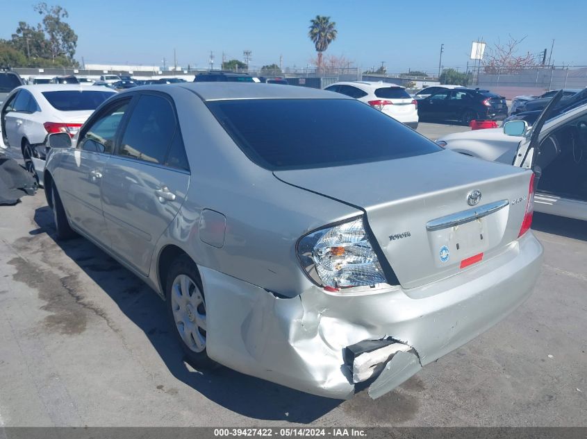 2003 Toyota Camry Le VIN: 4T1BE32K63U750439 Lot: 39427422