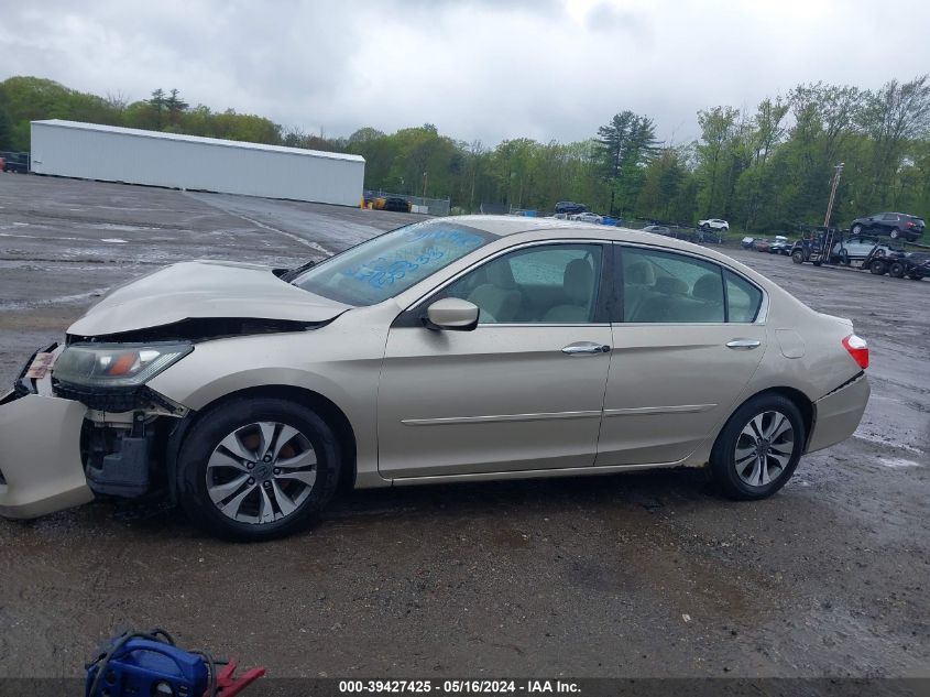 2013 Honda Accord Lx VIN: 1HGCR2F34DA201529 Lot: 39427425