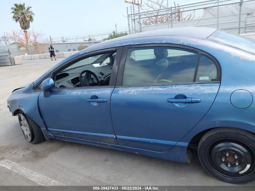 2008 Honda Civic Lx VIN: 2HGFA16548H533137 Lot: 39427433