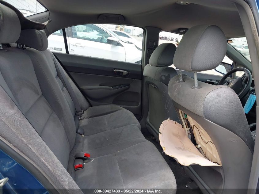 2008 Honda Civic Lx VIN: 2HGFA16548H533137 Lot: 39427433