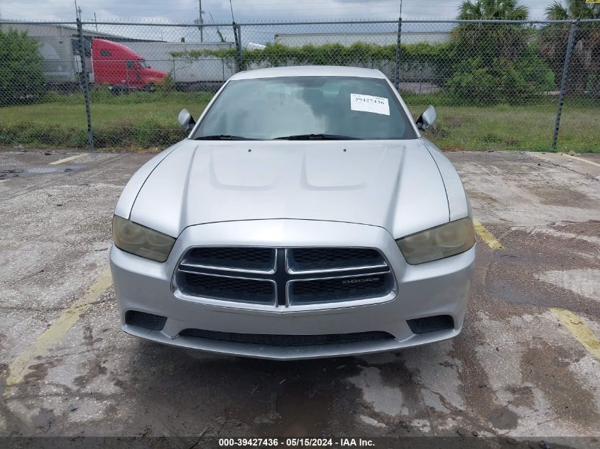 2012 Dodge Charger Se VIN: 2C3CDXBG1CH162518 Lot: 39427436