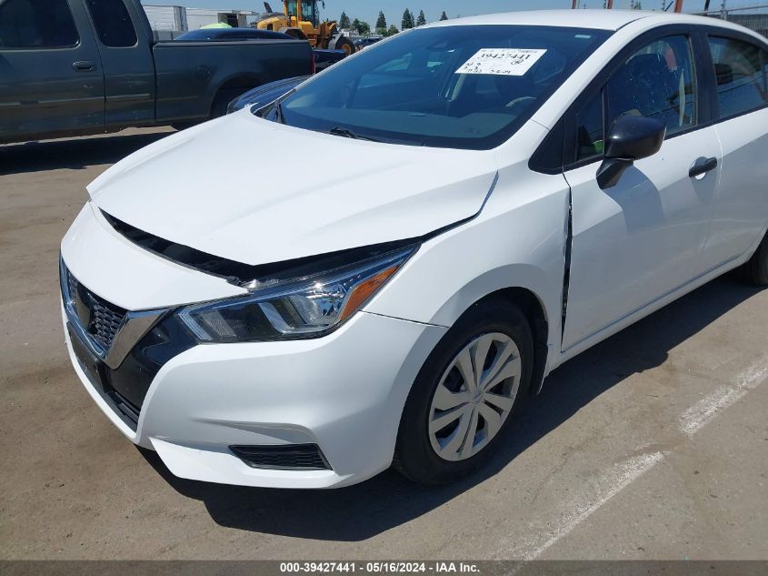 2021 Nissan Versa S Xtronic Cvt VIN: 3N1CN8DV6ML909861 Lot: 39427441