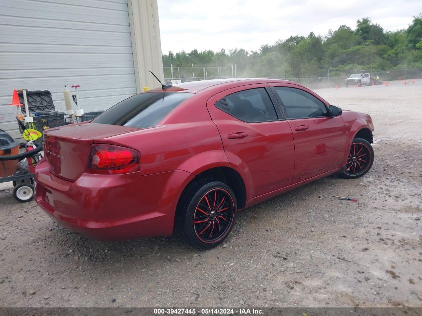 2014 Dodge Avenger Se VIN: 1C3CDZAB1EN216217 Lot: 39427445