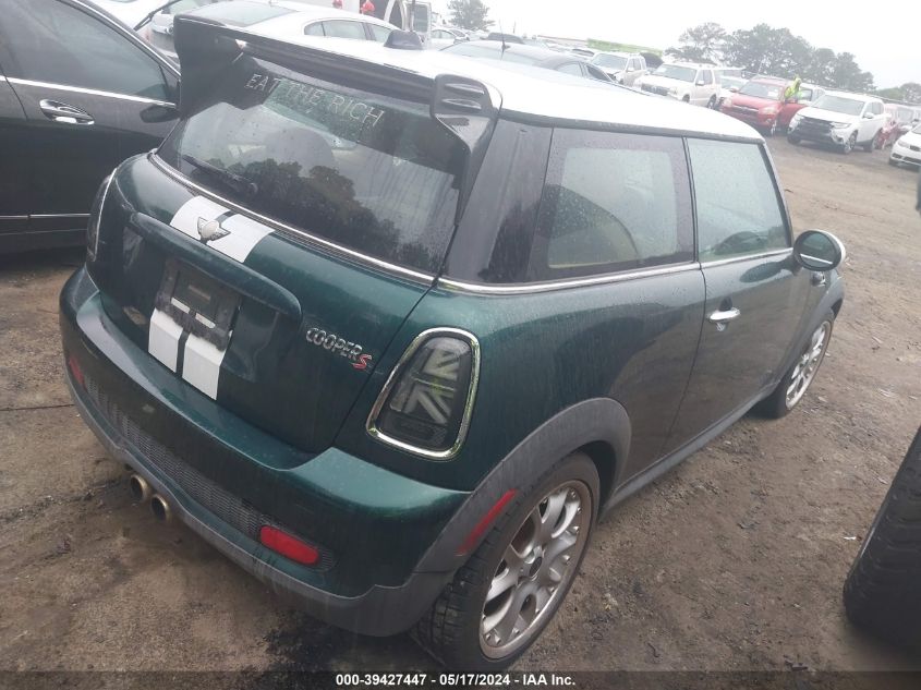 2008 Mini Cooper S VIN: WMWMF73528TT87769 Lot: 39427447