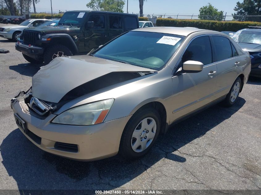 2007 Honda Accord 2.4 Lx VIN: 1HGCM56427A190298 Lot: 39427450