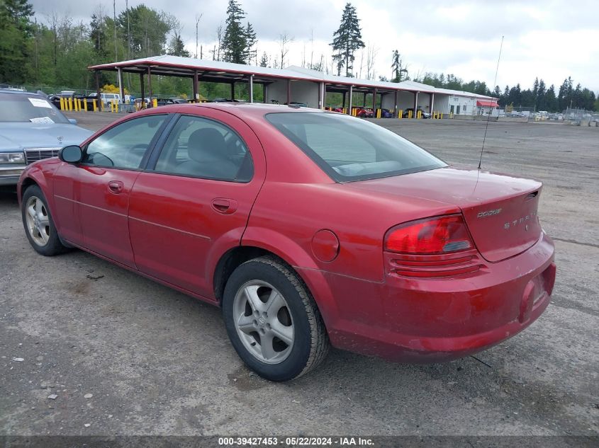 2006 Dodge Stratus Sxt VIN: 1B3EL46X86N218077 Lot: 39427453