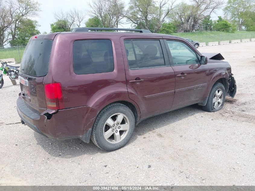 2009 Honda Pilot Ex VIN: 5FNYF38459B004053 Lot: 39427456